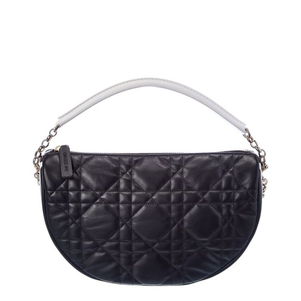Dior Quilted Leather Shoulder Bag, Black - Picture 2 of 5